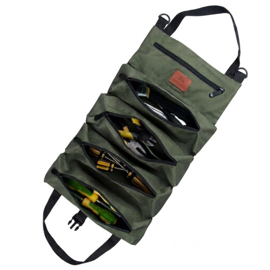 Foldable Tool Organiser Bags  Khaki Green